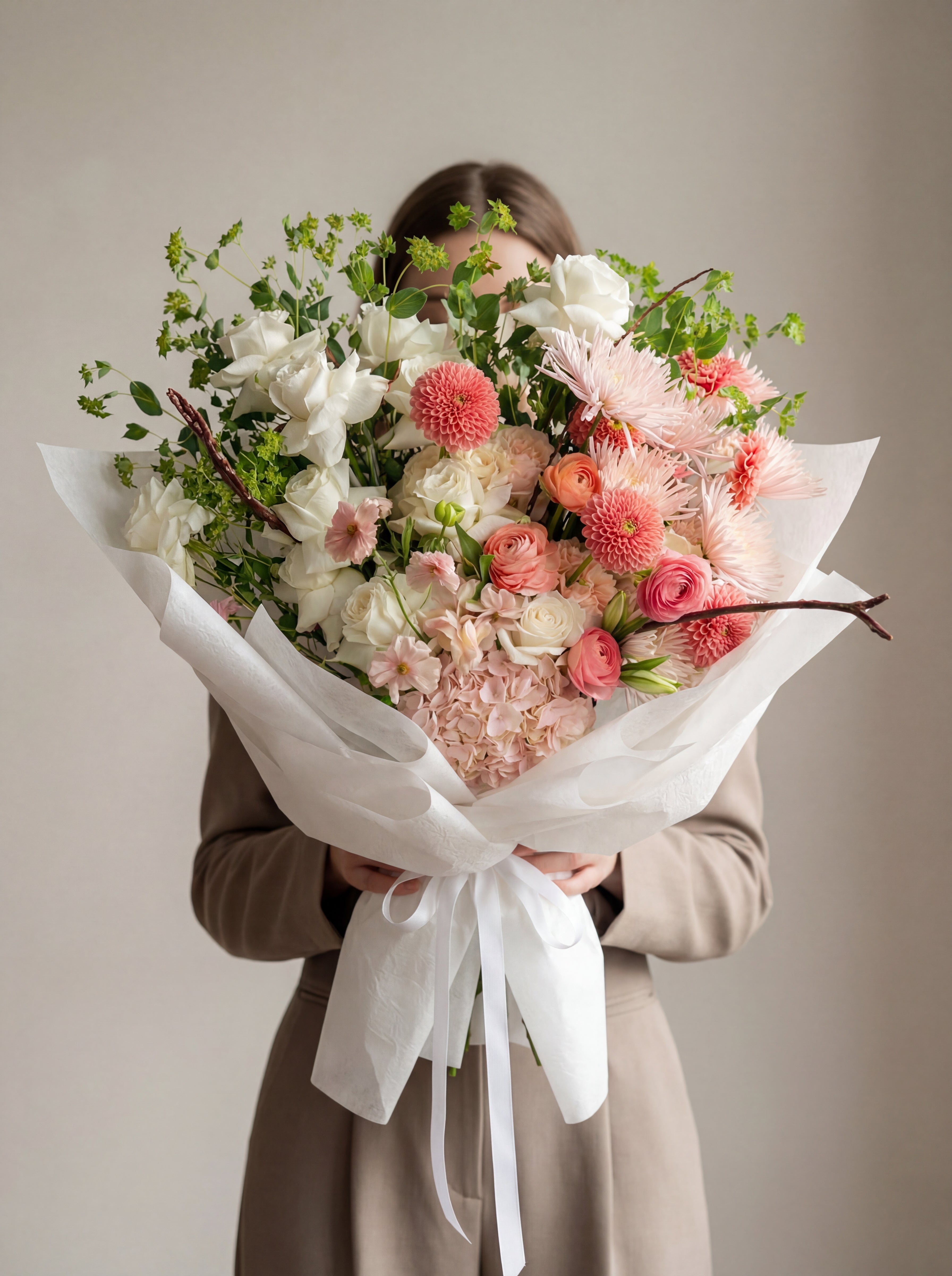 Peach Garden Bouquet