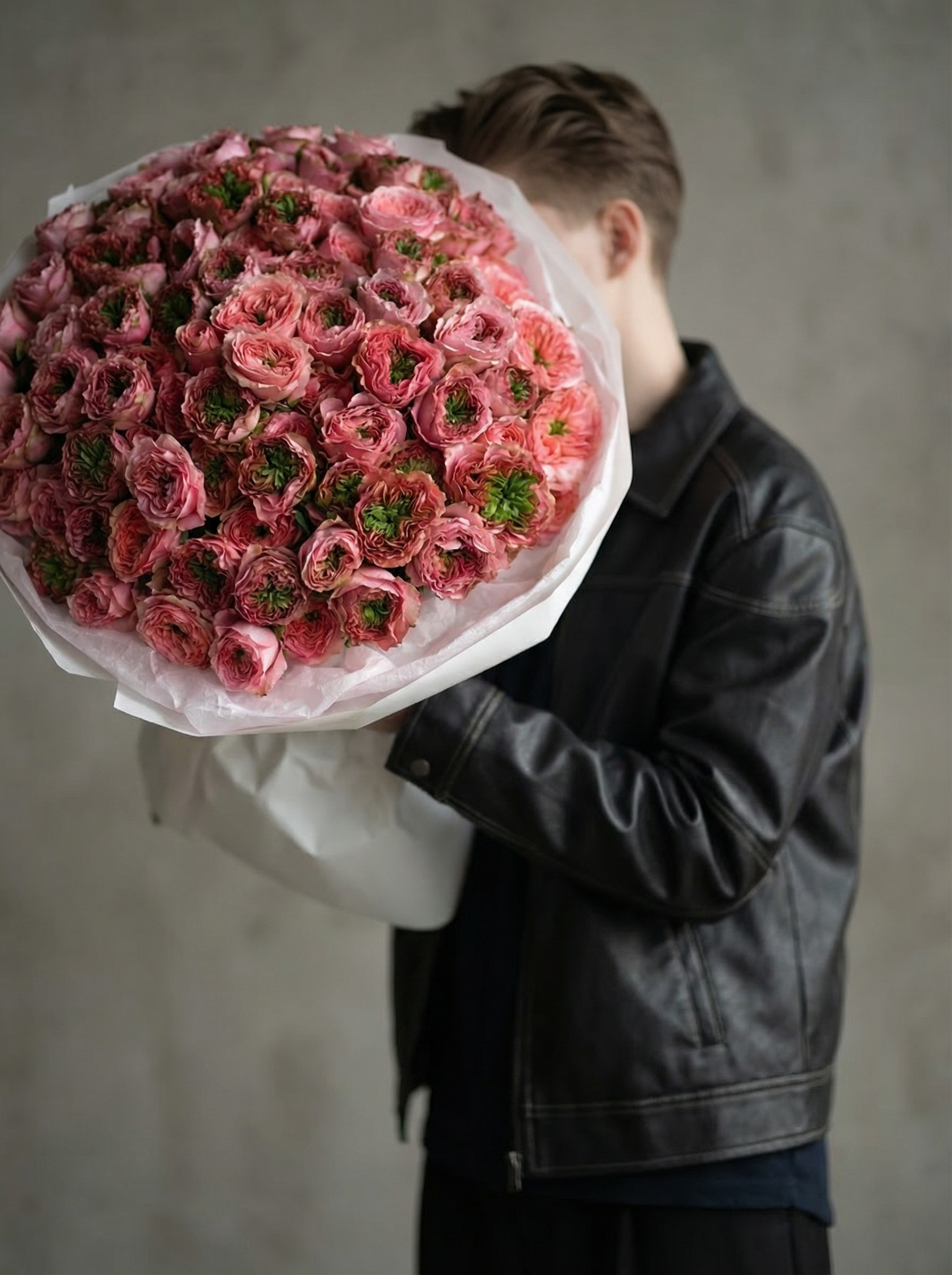 Mandarin Rose Count Bouquet