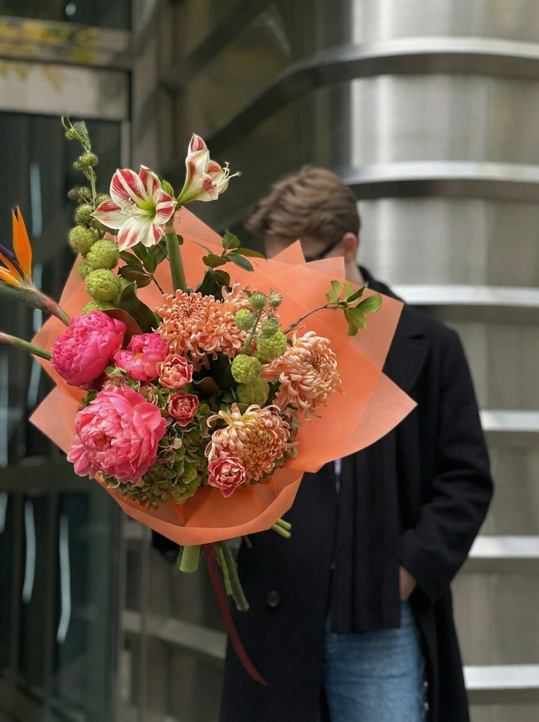 Burnt Orange Wild Bouquet
