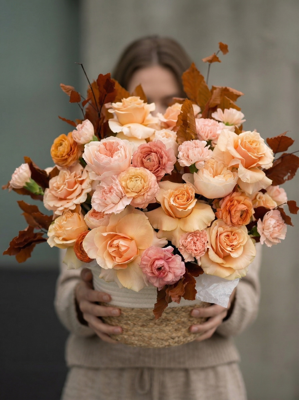 Golden Copper Basket