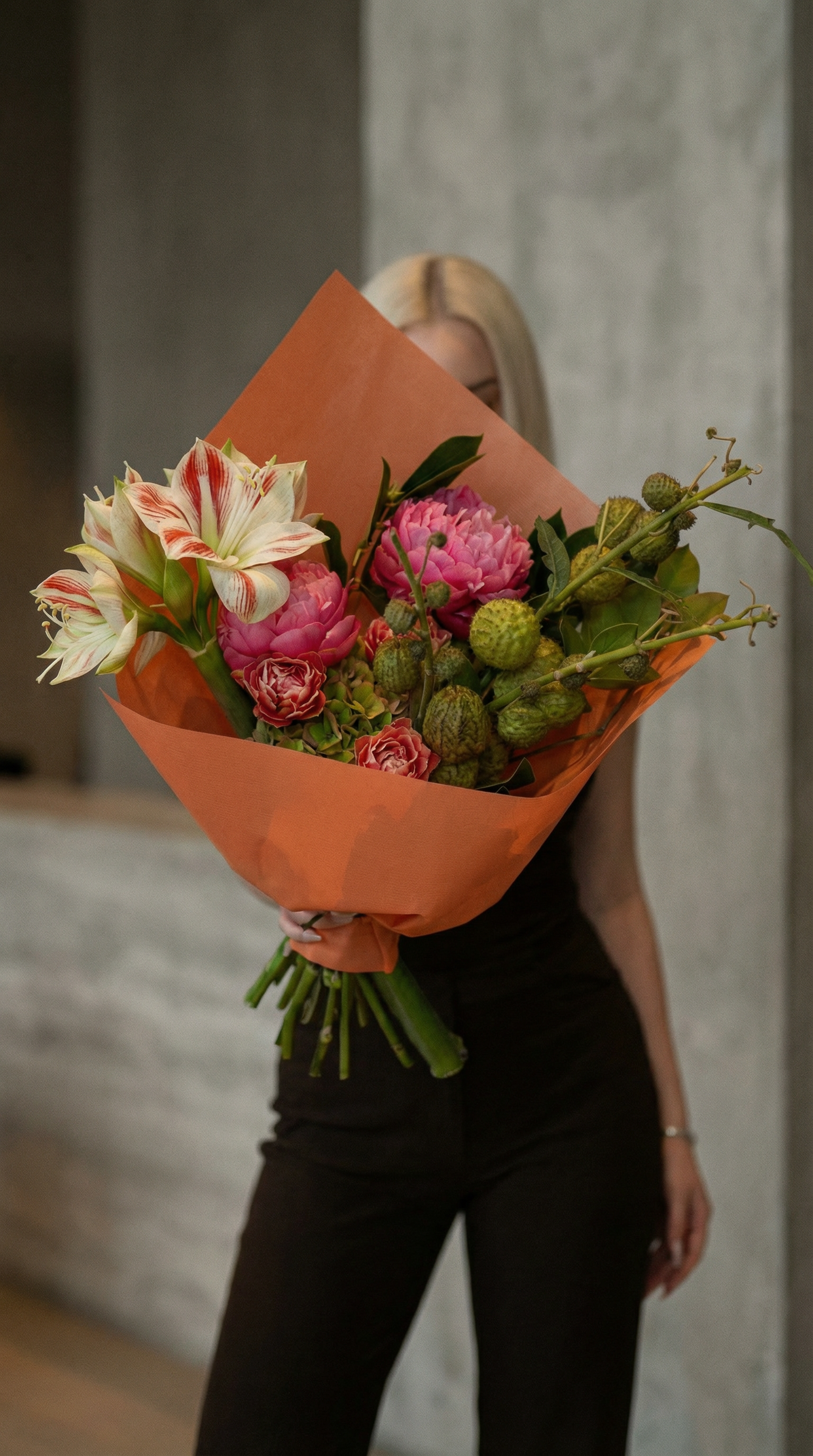 Burnt Orange Wild Bouquet