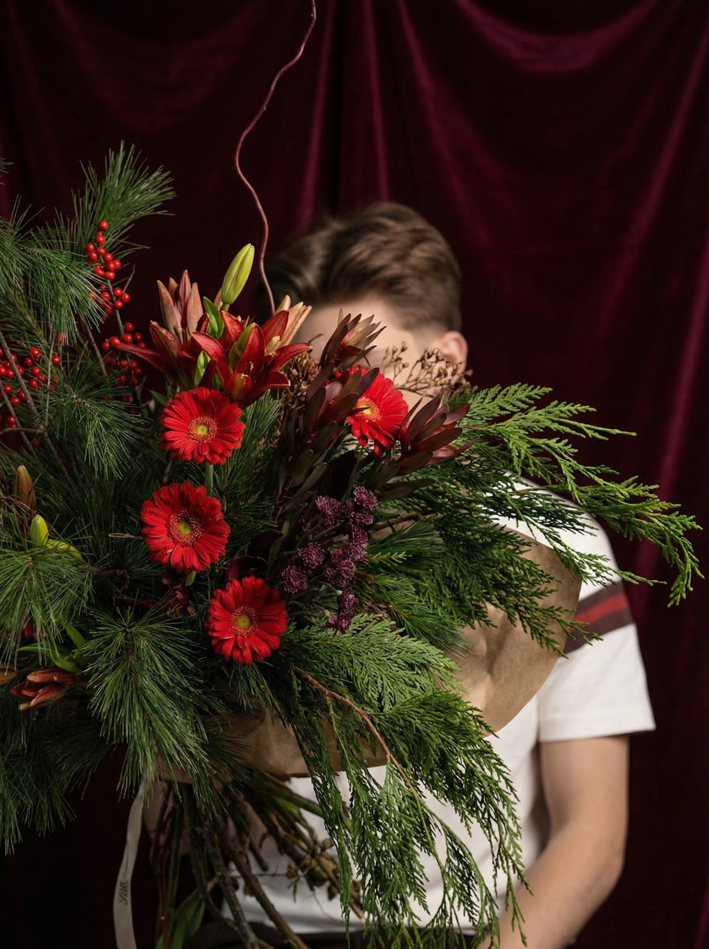 Burgundy Wild Winter