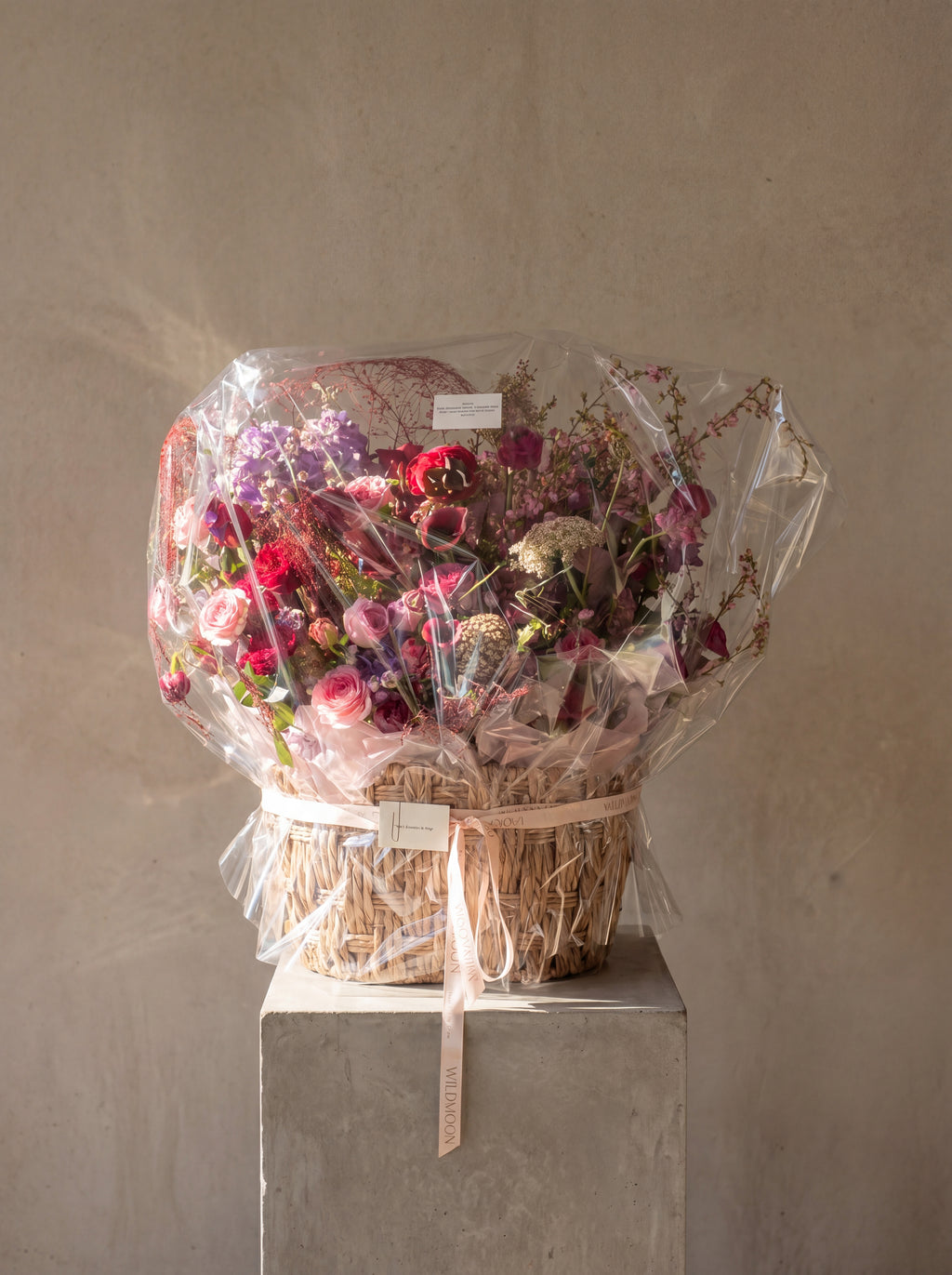 Crimson Garden Basket
